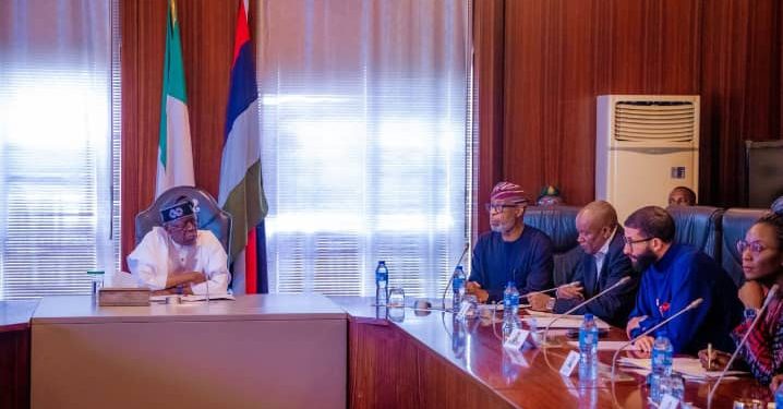 PRESIDENT TINUBU TO LITHIUM INVESTORS: MY GOVERNMENT IS SET TO MAKE NIGERIA THE SOLAR PANEL AND EV BATTERY MANUFACTURING HUB OF AFRICA