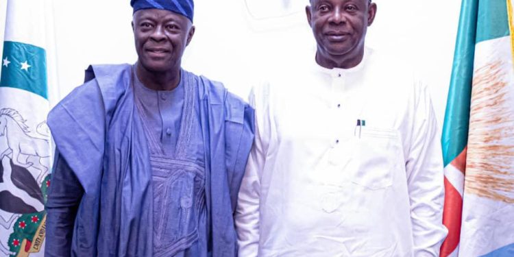 Rt. Hon. James Abiodun Faleke Hosts Minister Wale Edun