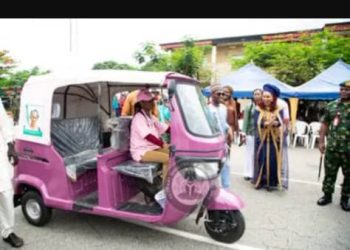 FG Unveils Pink Riders Tricycle  Scheme