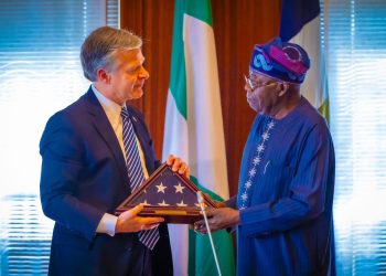 PRESIDENT TINUBU MEETS FBI DIRECTOR, CALLS FOR STRONGER COLLABORATION TO FIGHT CYBERCRIME AND TERRORISM