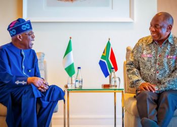 PRESIDENT RAMAPHOSA VISITS PRESIDENT TINUBU IN JOHANNESBURG, UNDERSCORES NEED FOR STRONGER PARTNERSHIP BETWEEN SOUTH AFRICA AND NIGERIA