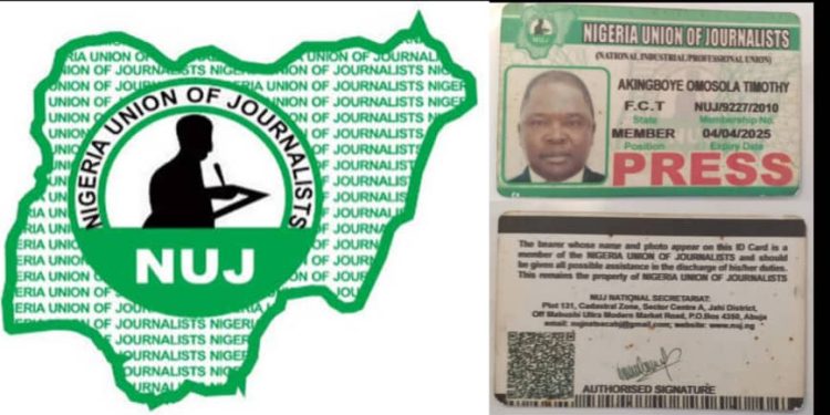 NUJ FCT ELECTION: Withdraw Your Forgery Allegation Now, Or Face Criminal Libel- Akingboye Warns Ojonugwa and Akintola
