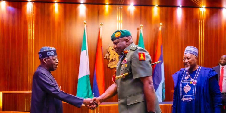 PRESIDENT TINUBU WRITES SENATE, SEEKS CONFIRMATION OF LT. GENERAL OLUYEDE AS CHIEF OF ARMY STAFF