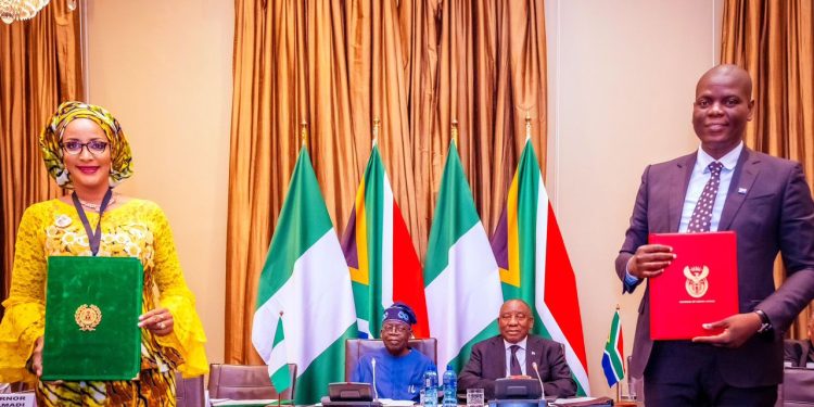 NIGERIA, SOUTH AFRICA SET DEADLINE FOR SIGNING MoU ON EARLY WARNING, AGREE ON AUC ELECTIONS, JOINT POSITION ON MIDDLE EAST