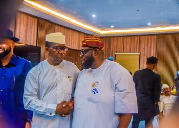 Hon. Sola Olofin leads friends and well wishers to the Distinguished Sen. Michael Opeyemi Bamidele 62nd birthday celebration