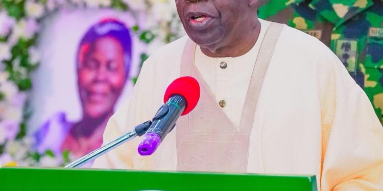 IN JOS, PRESIDENT TINUBU ASSURES NORTHERN CHRiSTIANS OF FAIRNESS, AS HE PAYS TRIBUTE TO LYDIA YILWATDA, MOTHER OF THE APC CHAIRMAN